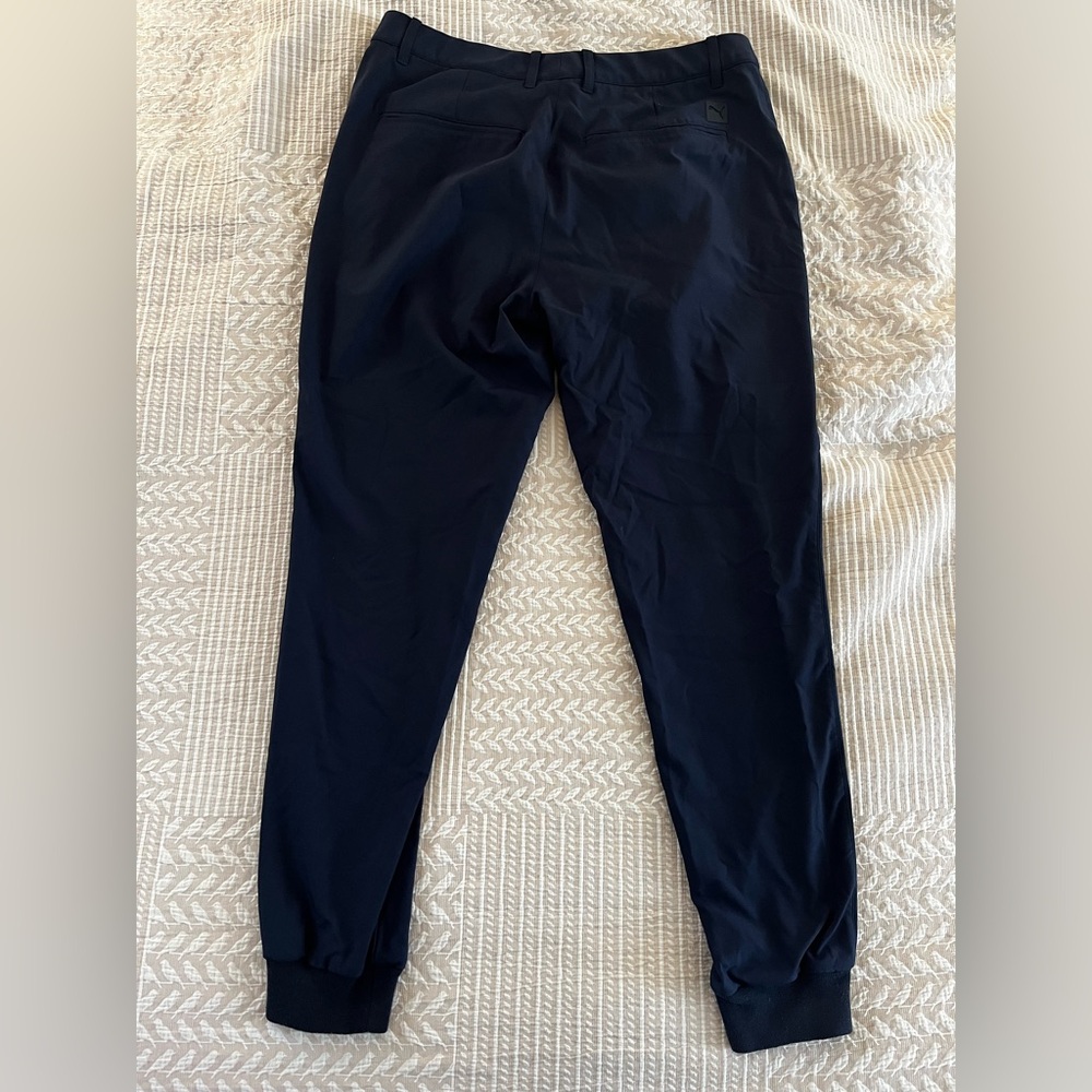 Puma Navy Blue Jackpot Golf Joggers